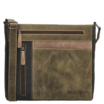 Afbeelding van Hide &amp; Stitches Himalaya Schoudertas Olijfgroen