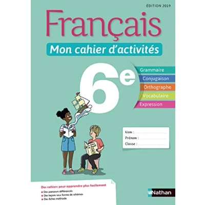 Afbeelding van FRANCAIS MON CAHIER D&#039;ACTIVITES 6E