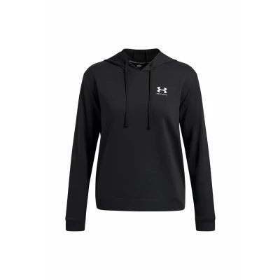 Afbeelding van UA Rival Terry Sweat à capuche Noir/blanc Taille XS