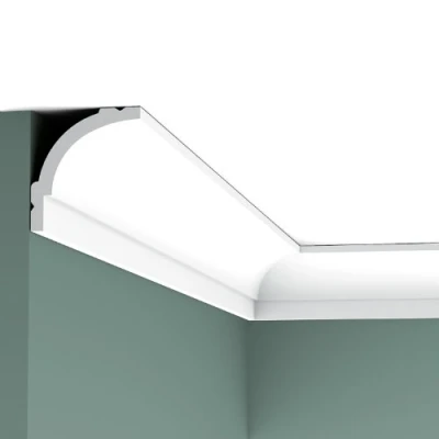 Afbeelding van Kroonlijst Orac Decor CB525 BASIXX plafondlijst sierlijst lijstwerk tijdeloos klassieke stijl wit 2 m