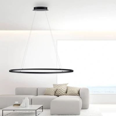Afbeelding van Paul Neuhaus LED hanglamp Titus, 118x56cm, CCT, dimbaar