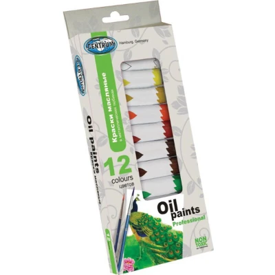 Afbeelding van 12 tubes oil paint 83553