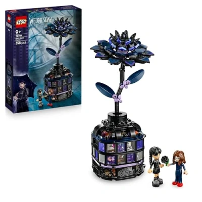 Image de LEGO® Wednesday 76784 Le dahlia noir