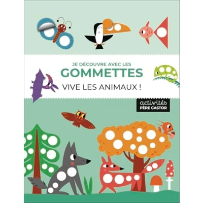 Afbeelding van Je decouvre avec les gommettes vive animaux