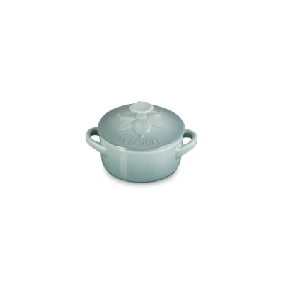 Afbeelding van Le Creuset Jardin Mini Braadpan in Aardewerk 10cm 0,25l Sea Salt