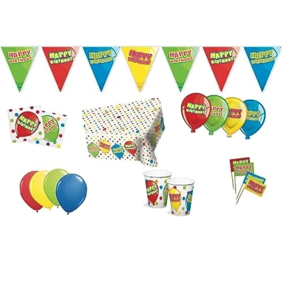 Afbeelding van Folat Feestpakket Happy Birthday Feest