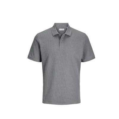 Afbeelding van JACK&amp;JONES JJEAUSTIN POLO SS NOOS Heren Poloshirt Ultimate Grey Classic