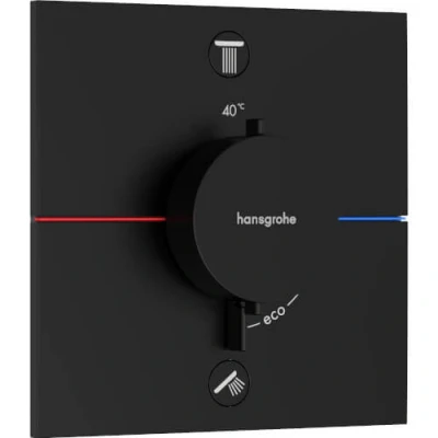 Afbeelding van Hansgrohe ShowerSelect Comfort E thermostaat inbouw voor 2 functies