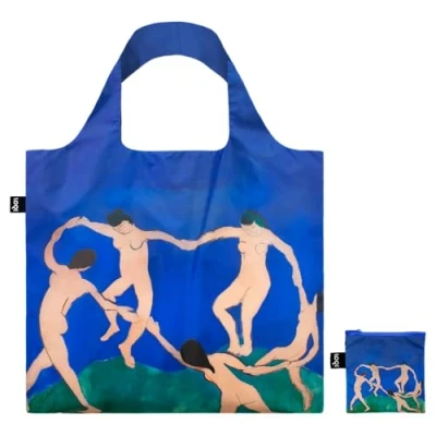 Afbeelding van LOQI Museum Collection Opvouwbare Draagtas Shopper Boodschappentas kunst print Henri Matisse Dance