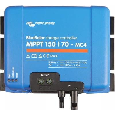 Afbeelding van Victron BlueSolar MPPT 150/70 MC4 (12/24/36/48V 70A)