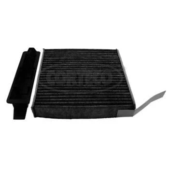 Afbeelding van CORTECO 80004402 Interieurfilter Carbon filter 222 190 43 RENAULT: CLIO 3, Modus / Grand Modus, TWINGO 2, DACIA: Duster Off Road, Sandero I