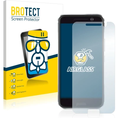Afbeelding van BROTECT Screenprotector voor HTC 10 Folie Beschermfolie Beschermglas transparant