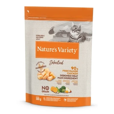 Afbeelding van Natures Variety Selected Sterilized Free Range Chicken 300 GR (408096)