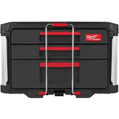Afbeelding van Milwaukee Opberg Box Gereedschapskist Transportbox Met 2+1 Lade