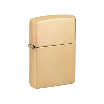 Afbeelding van Zippo aansteker Brass High Polished Rotterdam