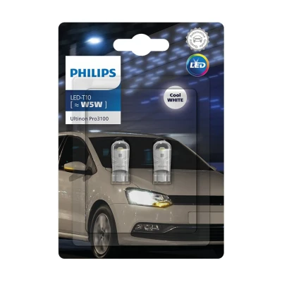 Afbeelding van Philips LED Retrofit W5W T10 12V Wit W2.1x9.5d 2 Stuks