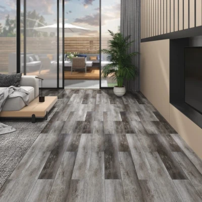 Afbeelding van Vloerplanken niet zelfklevend 5,26 m² 2 mm PVC gestreept hout