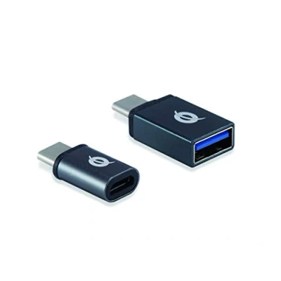 Afbeelding van Conceptronic DONN04G tussenstuk voor kabels USB 3.1 Gen 1 Type C, 2.0 C A, Micro Zwart