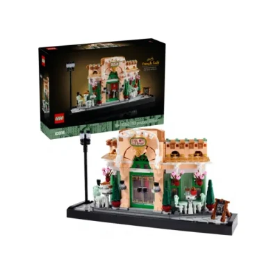 Afbeelding van LEGO® Icons Frans café Parijse decoratie 10362