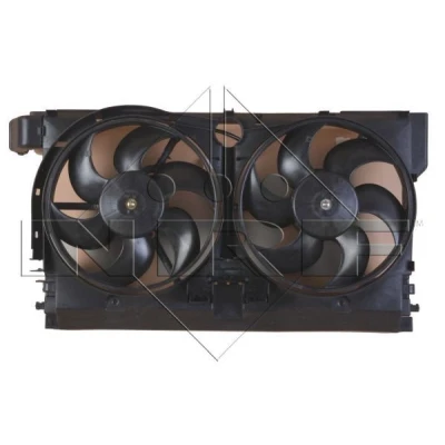 Afbeelding van NRF 47051 Radiator Ventilator 320 12 120/120 Met ventilatorraamwerk, Zonder controle eenheid CITROËN: Berlingo / First I