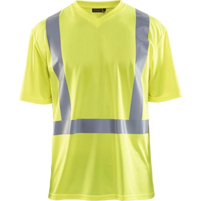 Afbeelding van Blaklader UV T shirt High Vis 3382 1011 Geel M
