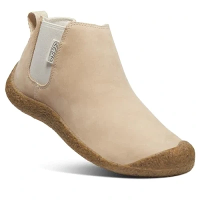 Afbeelding van Keen Mosey Chelsea Sneakers laag, Dames, Maat: 36, Safari/birch Leer