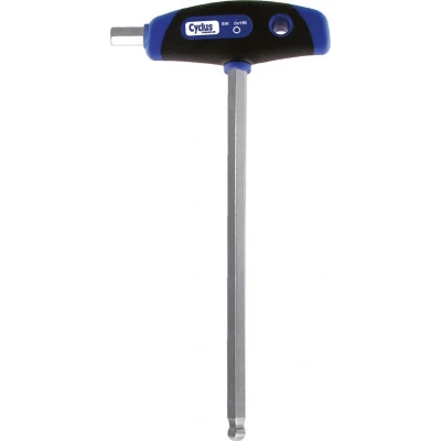 Afbeelding van Cycplus T Greep kogelkop inbussleutel 2.5mm 100mm lang Cyclus 720611
