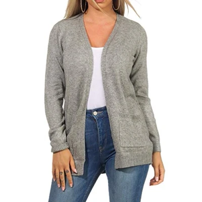 Afbeelding van ONLY OPEN NOOS Vest, Dames, Maat: Small, Medium grey melange