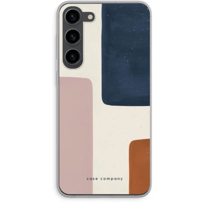 Afbeelding van Case Company® hoesje geschikt voor Samsung Galaxy S23 Plus Geo #5 Soft Cover Telefoonhoesje Bescherming aan alle Kanten en Schermrand