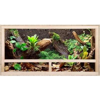 Afbeelding van REPITERRA® Terrarium reptielen &amp; amfibieën zijventilatie 80x40x40cm