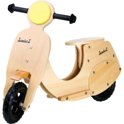 Afbeelding van Loopfiets hout Klassiek