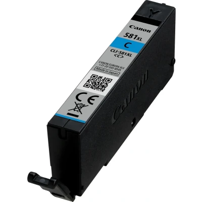 Afbeelding van Canon CLI 581XL cartridge C cyaan XL (veilig plastic pakket)