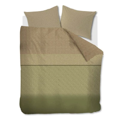 Afbeelding van Beddinghouse Jimmy dekbedovertrek Lits Jumeaux 240x200/220 Groen
