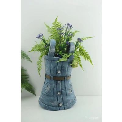 Afbeelding van Decoratieve bloempot Jurk