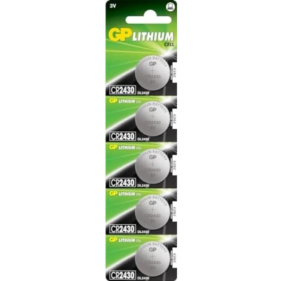 Afbeelding van GP Knoopcel CR2430 3 V 5 stuk(s) Lithium GPCR2430 7C5