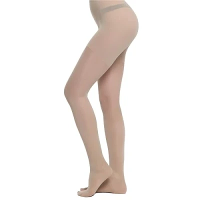 Afbeelding van BEONTOP by Gambetti Panty, 140 tanden, gegradueerde compressie, 22 23 mmHg, voor dames, Comfort, Support Line, lichtnude