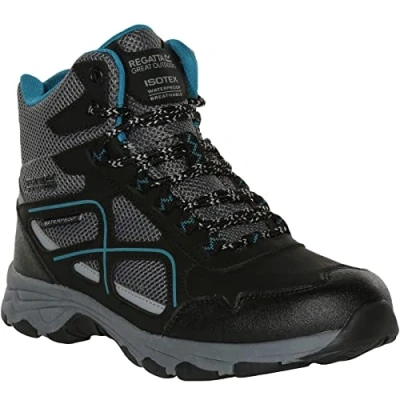 Afbeelding van Regatta Ldy Vendeavour Bt wandelschoenen voor dames, Diep zwart meer