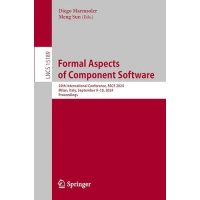 Afbeelding van Lecture Notes in Computer Science Formal Aspects of Component Software