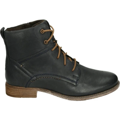 Afbeelding van Josef Seibel Sienna Veterboots, Dames, Maat: 43, Ocean Leer