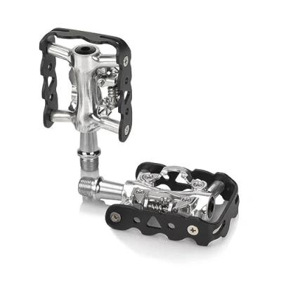 Afbeelding van XLC Freestyle PD S20 Fietspedalen MTB Klikbevestiging 9/16&quot; Aluminium Zwart