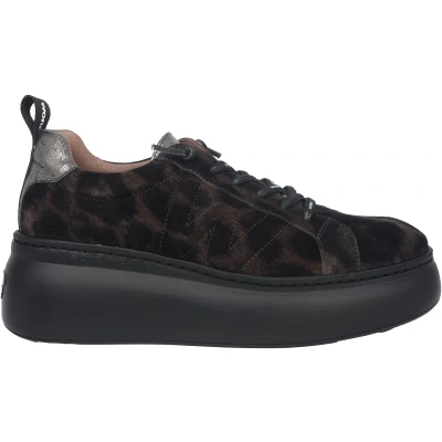 Afbeelding van Wonders Dorita dames sneaker grijs maat 41 (EU) 8 (UK)