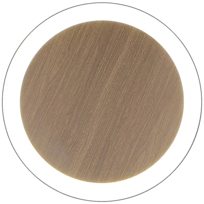 Afbeelding van ECO Light 9053 S WO MOON LED plafondlamp 18 W Hout