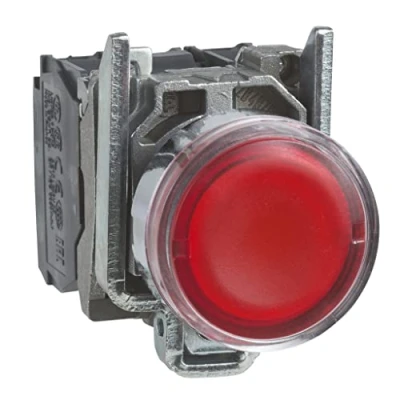 Afbeelding van Schneider Electric XB4BW34B5 Harmony Druktoets Bedieningsknop vlak 1 knop Rood Druk ontgrendeling stuk(s)