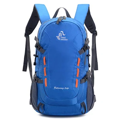 Afbeelding van Bseash Wandelrugzak, licht, waterdicht, 40 l, reisrugzak voor outdoorsport, reizen, kamperen en skiën, Navy Blauw