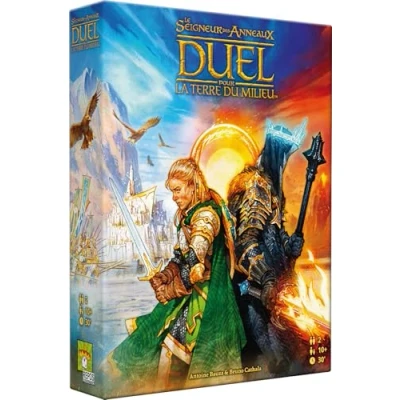 Afbeelding van Repos Production Asmodee the Lord of Rings Duel voor Midden aarde Strategisch gezelschapsspel 2 spelers Gemaakt door Antoine Bauza en Bruno Cathala Vanaf 10 jaar