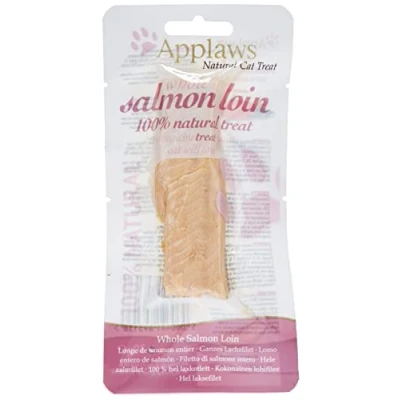 Afbeelding van Applaws Cat Loin Salmon Kattensnack 30 g