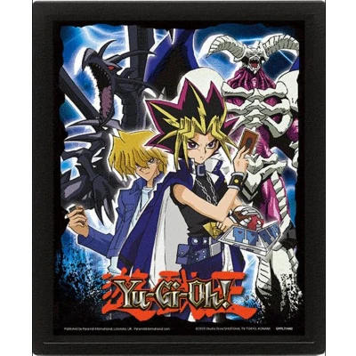 Afbeelding van Yu Gi Oh! Black Skull Dragon 3D Lenticular Poster 28,7 x 23,5cm