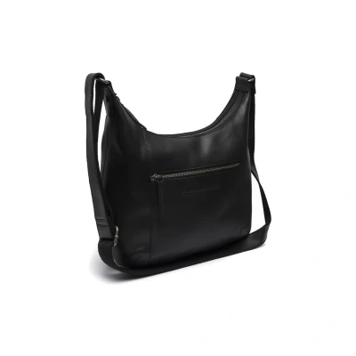 Afbeelding van The Chesterfield Brand Leren Schoudertas Zwart Arlette