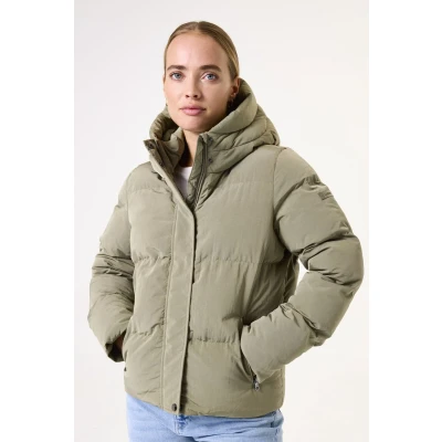 Afbeelding van Garcia Winterjas, Dames, Maat: Small, Vienna green