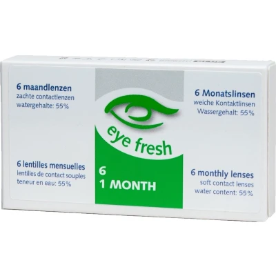 Afbeelding van Eye Fresh Zachte Maandlenzen 6 pack 3,25 stuks